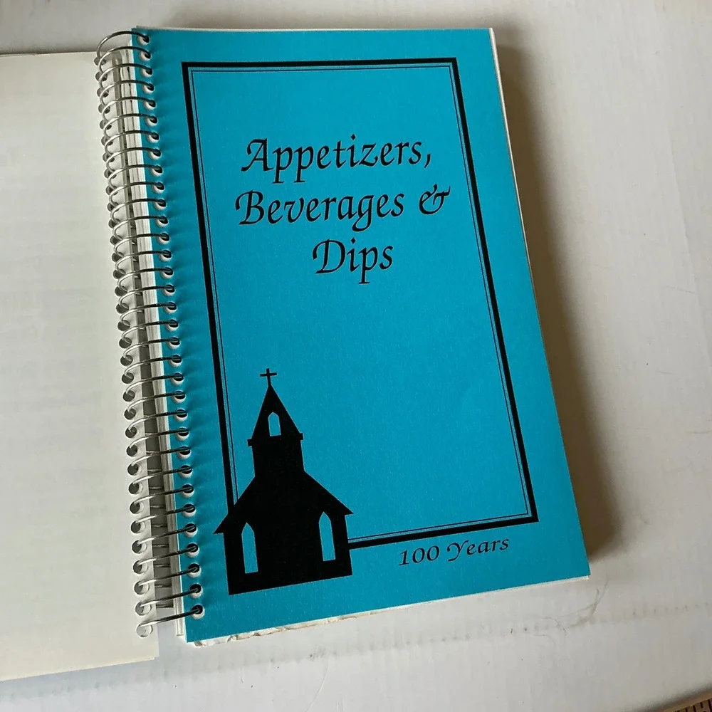 St. Catherine's Vintage Centennial Cookbook Oyens Iowa Spiral Bound 2000